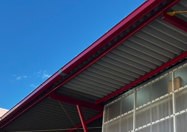 雨樋交換　塗装完了